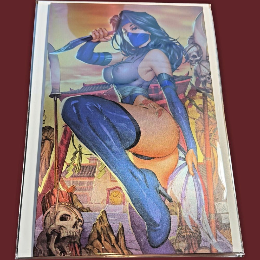 METAL: Con Artist 3 Kitana Cosplay SHEAR Virgin Variant Ryan Kincaid NM
